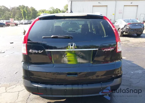 2013 Honda Crv Ex-L z USA, uszkodzony, nr VIN 2HKRM4H77DH661375